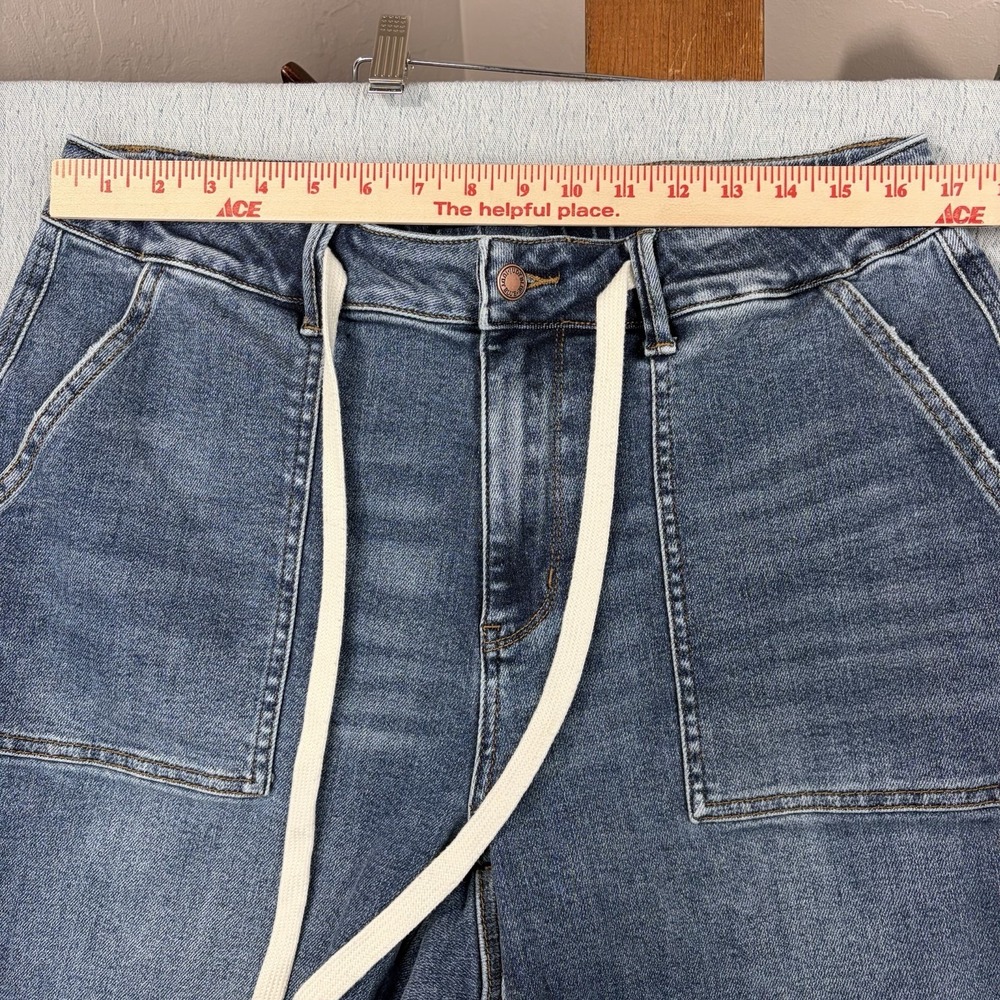 Judy Blue Women's Size 14W Relaxed Fit Stretch Jeans Blue Denim High Rise - Picture 5 of 11